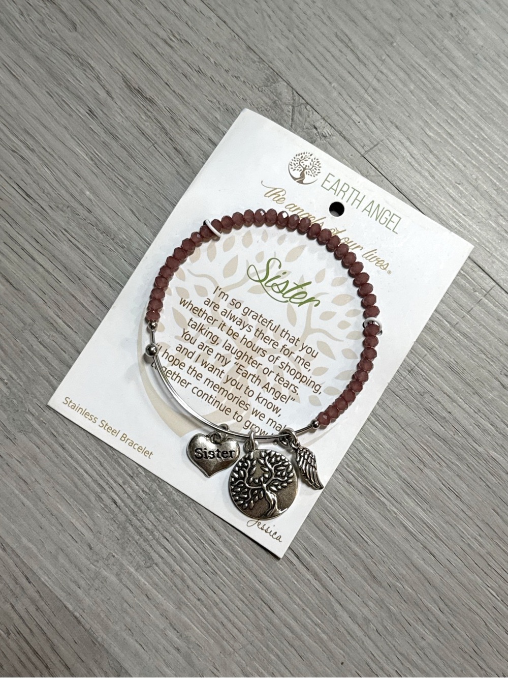 •EARTH ANGEL• SISTER BRACELET